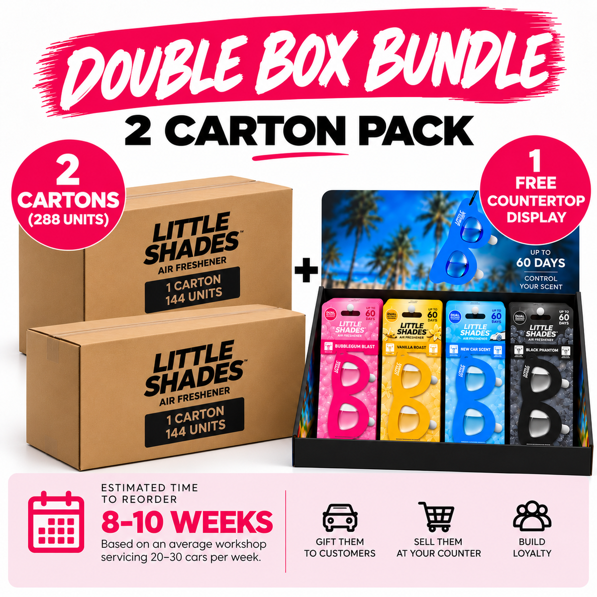 DOUBLE BOX BUNDLE. $3.83 / each + gst