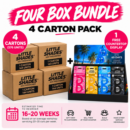 FOUR BOX BUNDLE. $3.38 / each + gst